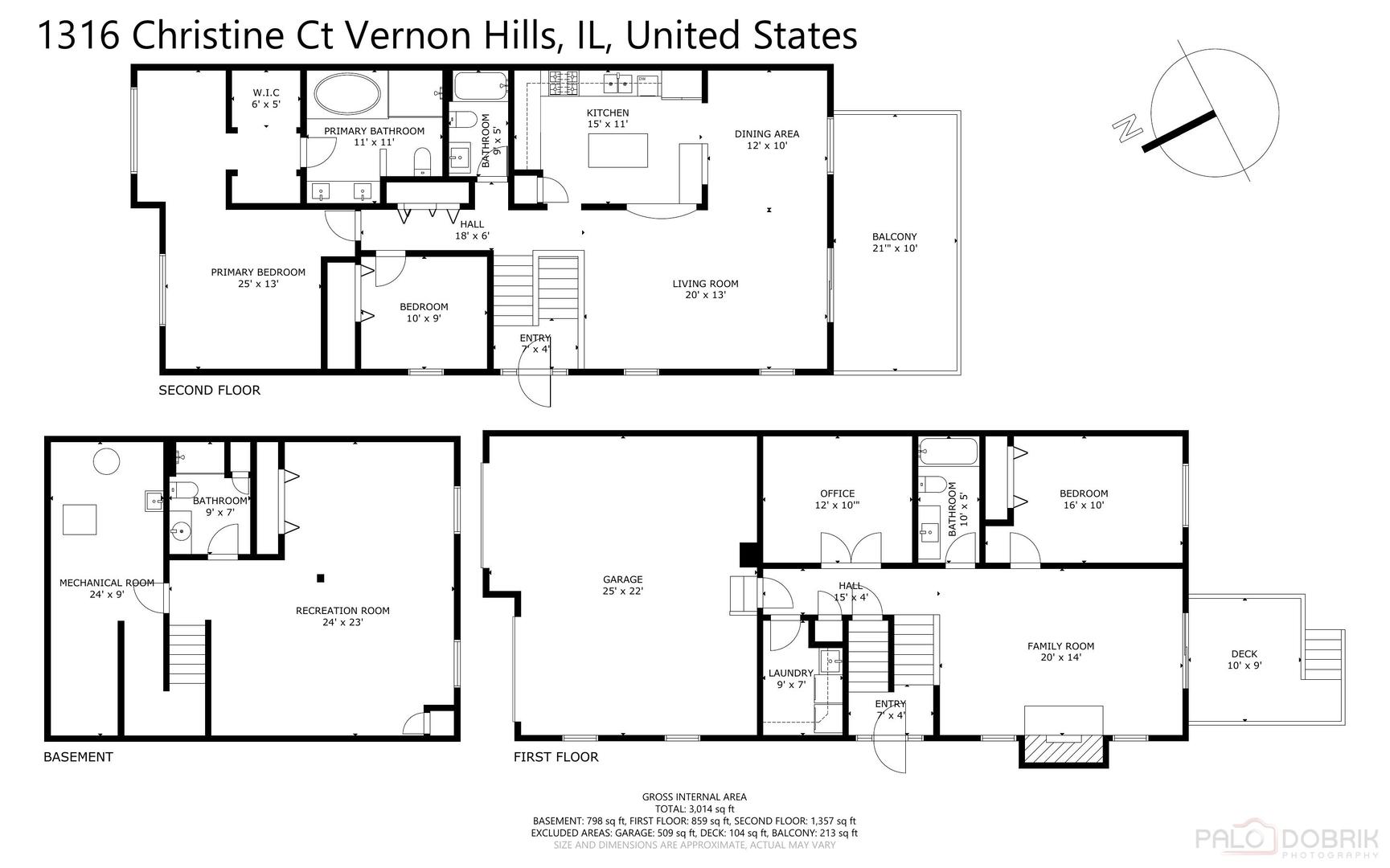 1316 Christine Court, Vernon Hills, IL 60061