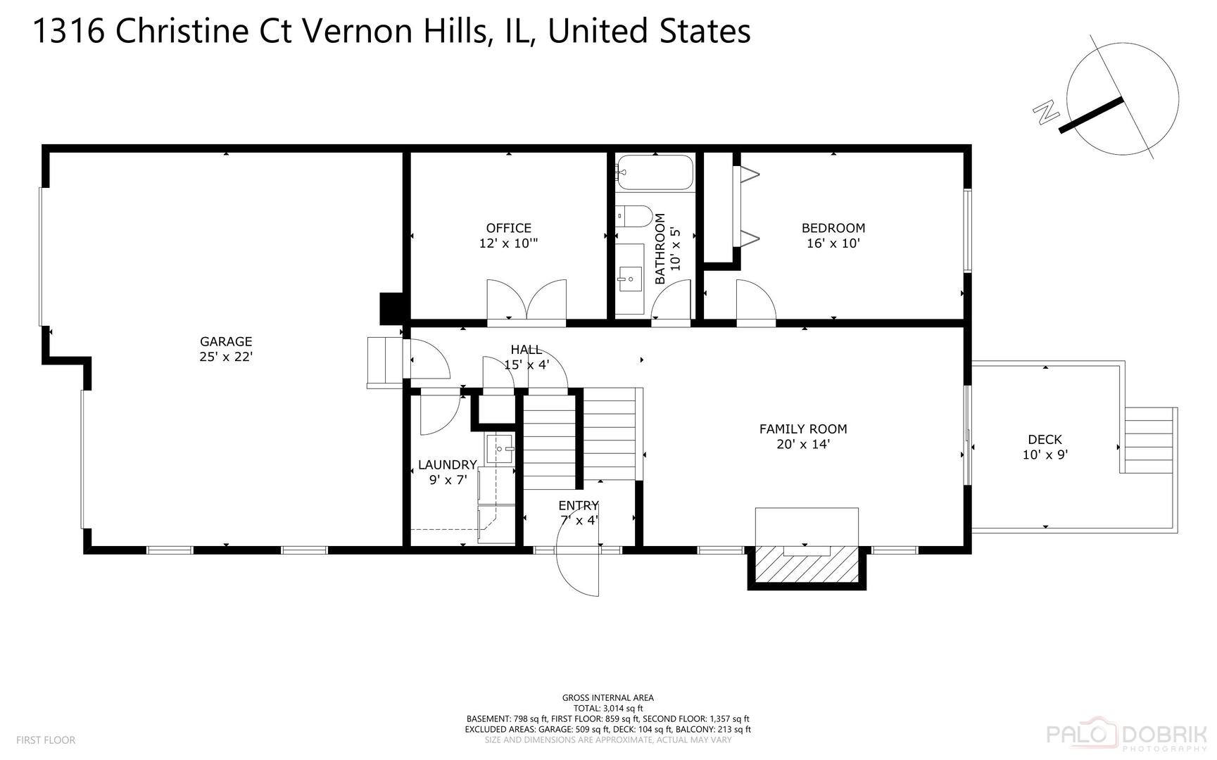 1316 Christine Court, Vernon Hills, IL 60061