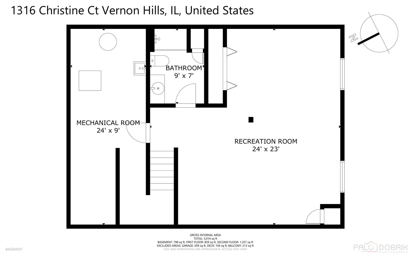 1316 Christine Court, Vernon Hills, IL 60061