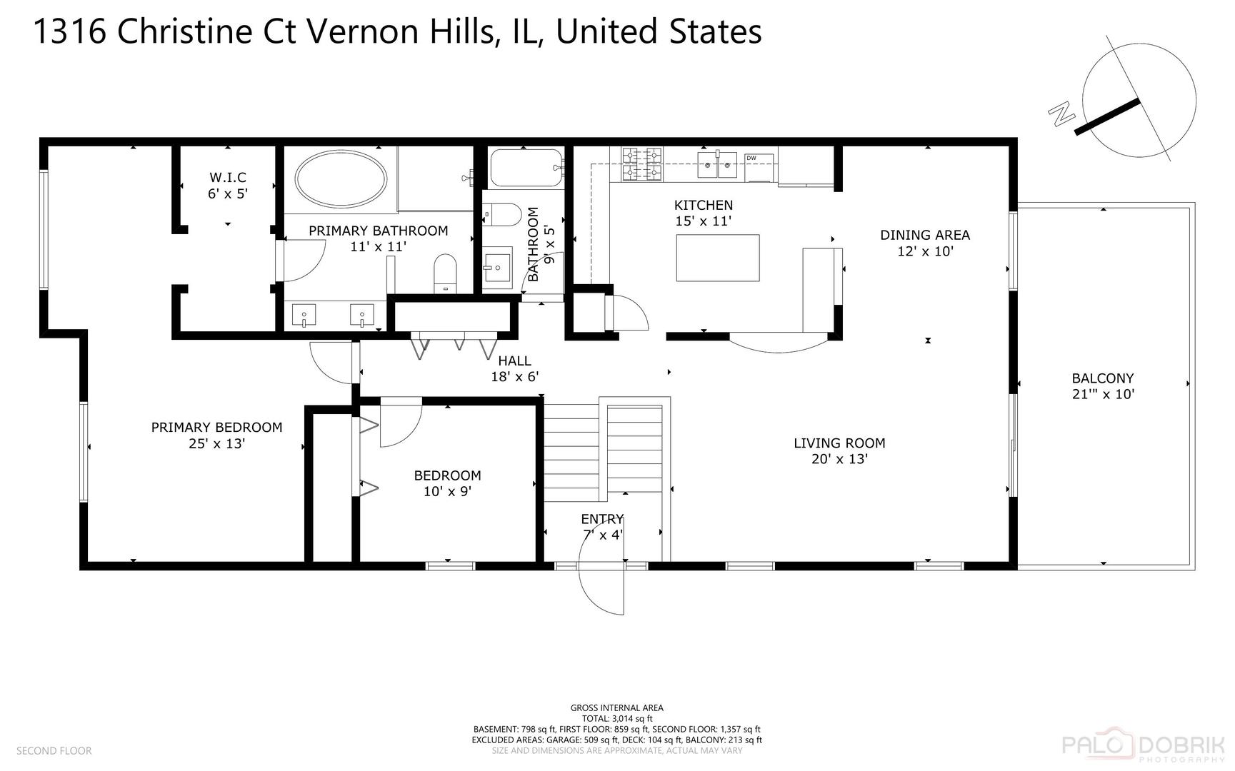 1316 Christine Court, Vernon Hills, IL 60061