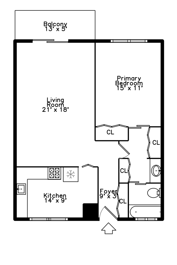 1321 W BIRCHWOOD Avenue #309, Chicago, IL 60626