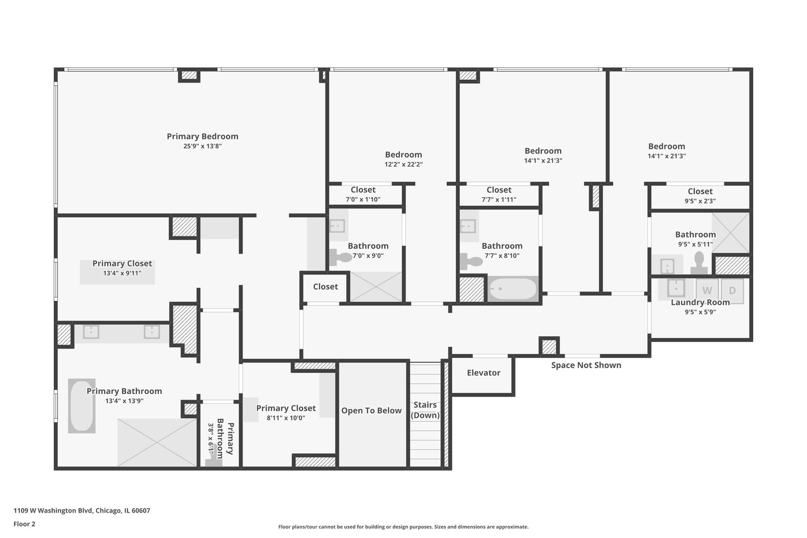 1109 W WASHINGTON Boulevard #8A, Chicago, IL 60607