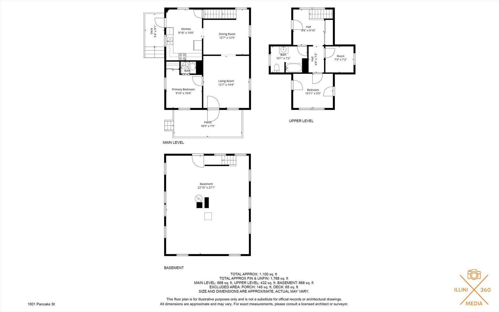 1001 Pancake Street, Bloomington, IL 61701