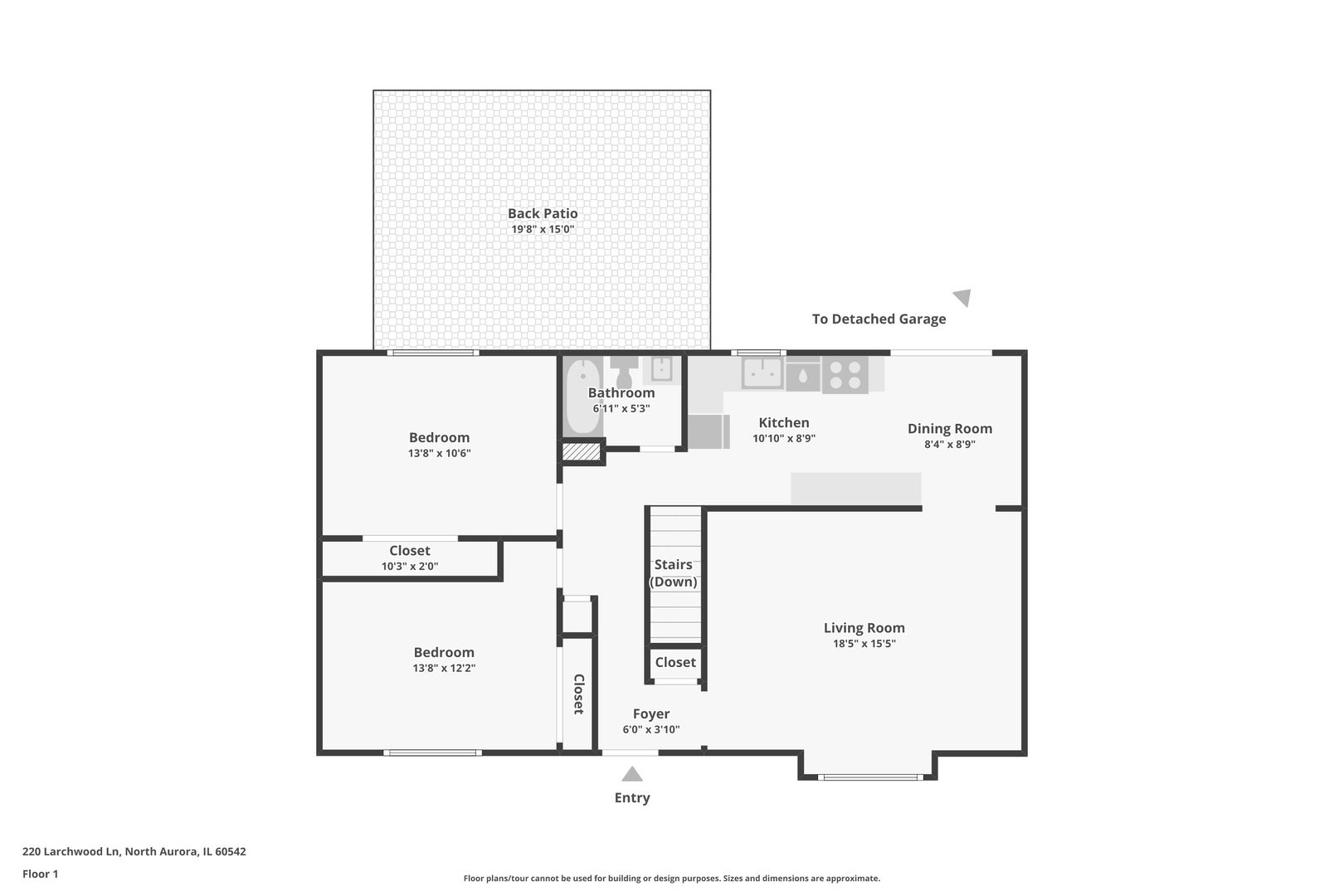 220 Larchwood Lane, North Aurora, IL 60542