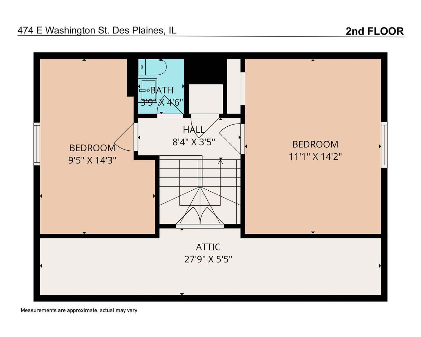 474 E Washington Street, Des Plaines, IL 60016