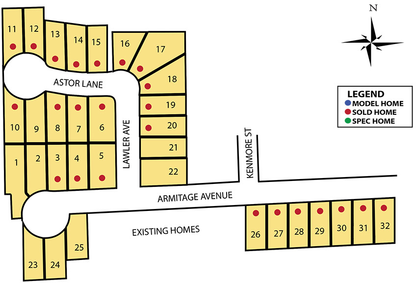 7 VACANT LOTS Armitage Avenue, Addison, IL 60101