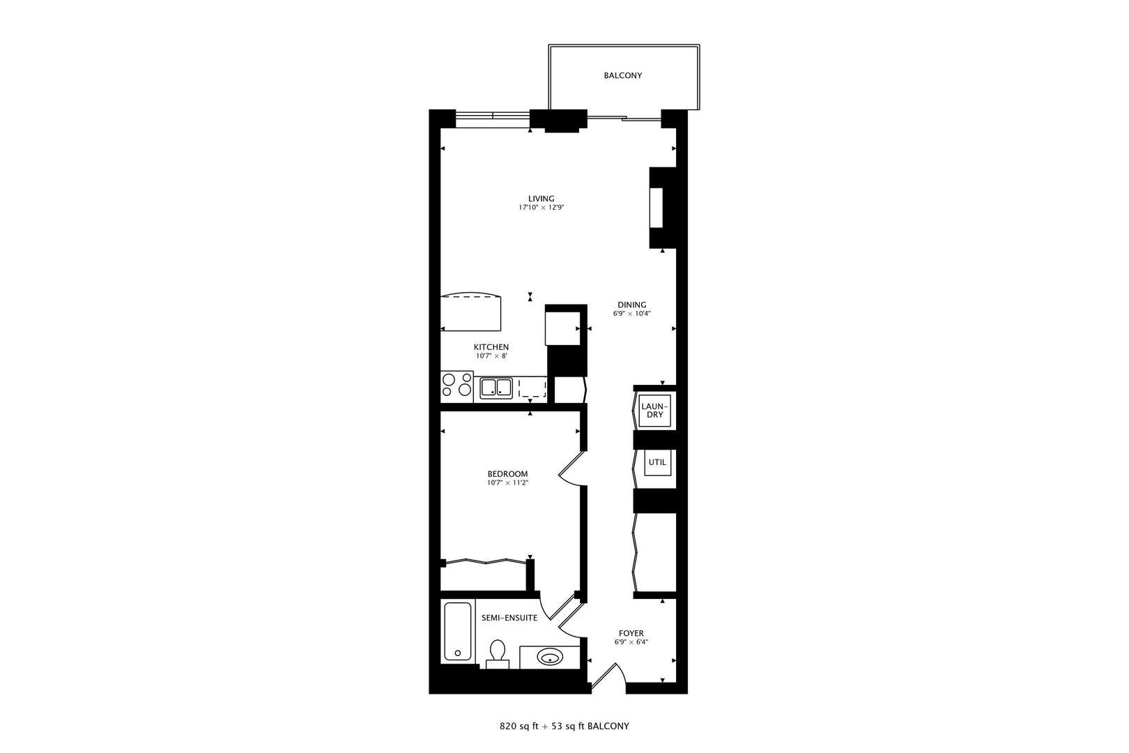 1201 W Adams Street #809, Chicago, IL 60607