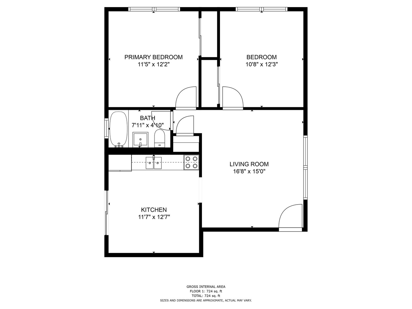 7653 S Roberts Road #1E, Bridgeview, IL 60455