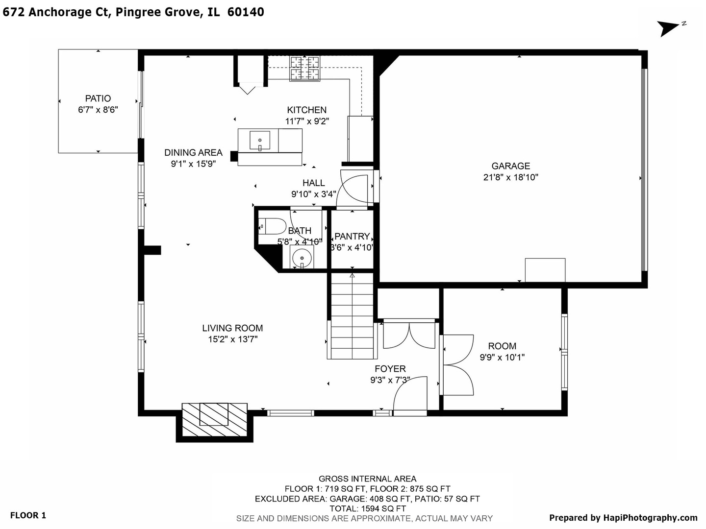 672 Anchorage Court, Pingree Grove, IL 60140
