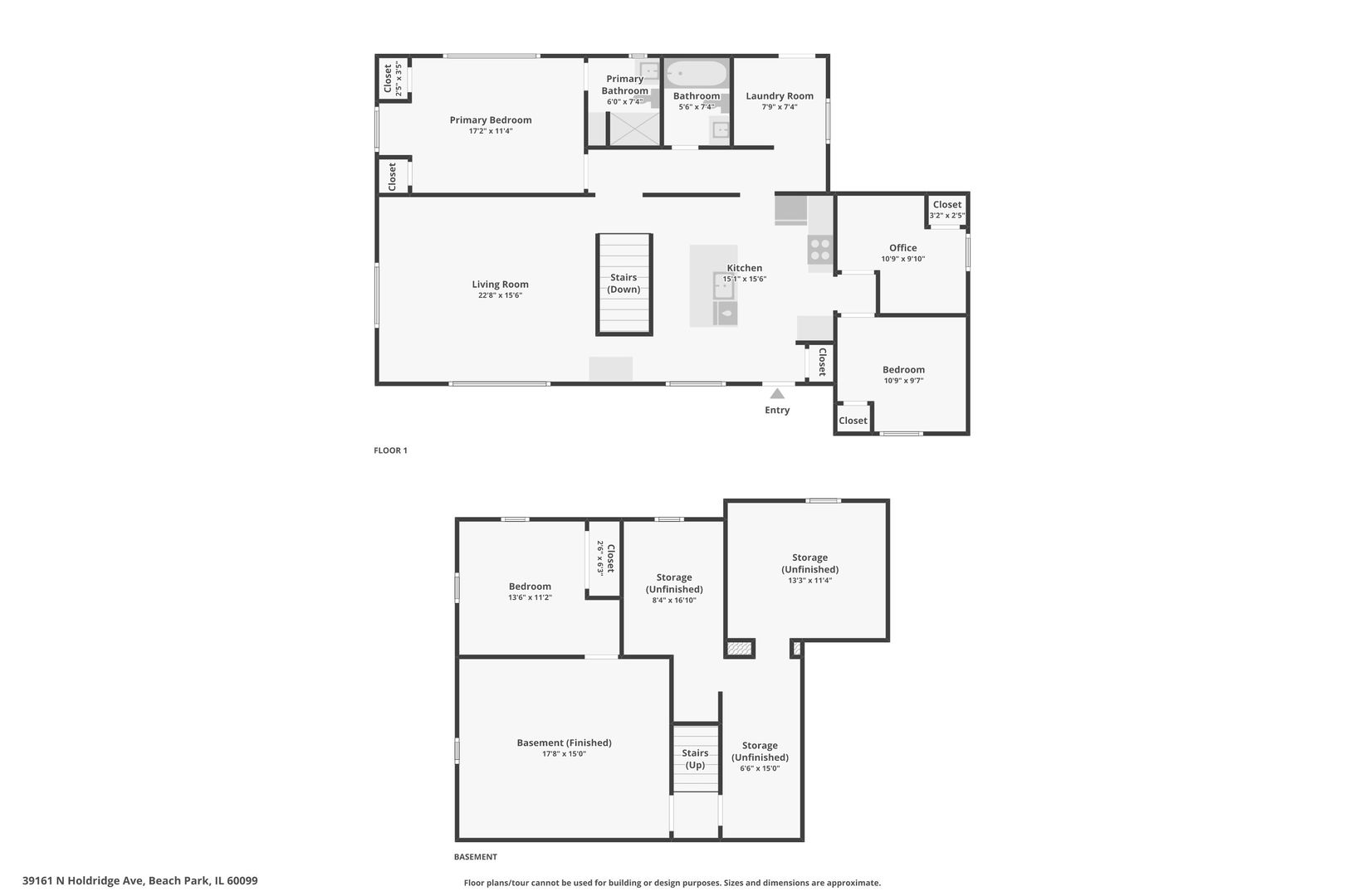 39161 N Holdridge Avenue, Beach Park, IL 60099