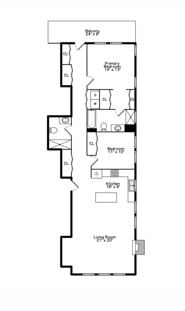 2154 N Natchez Avenue #3N, Chicago, IL 60707