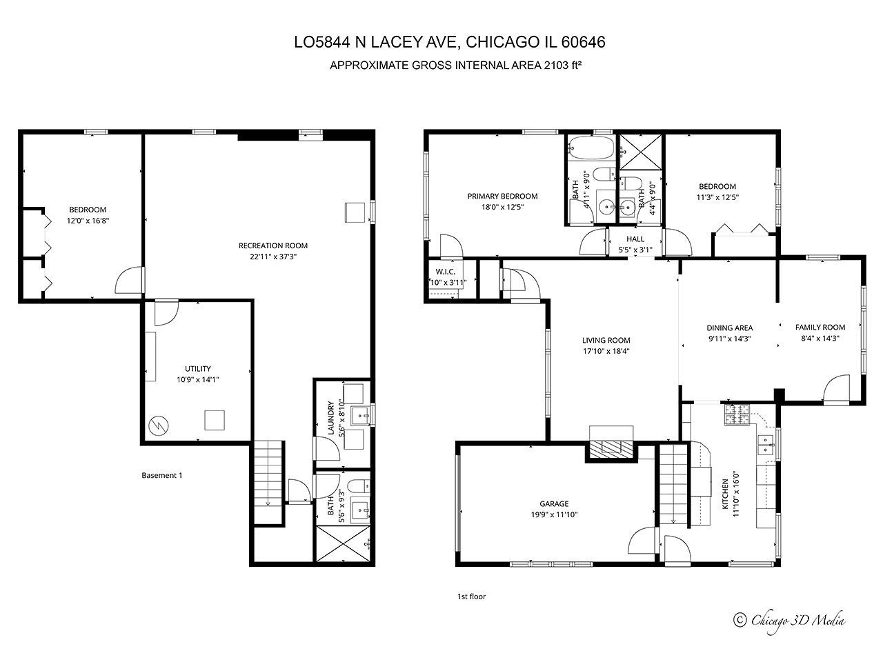 5844 N Lacey Avenue, Chicago, IL 60646