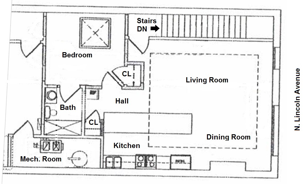 3114 N Lincoln Avenue #2, Chicago, IL 60657