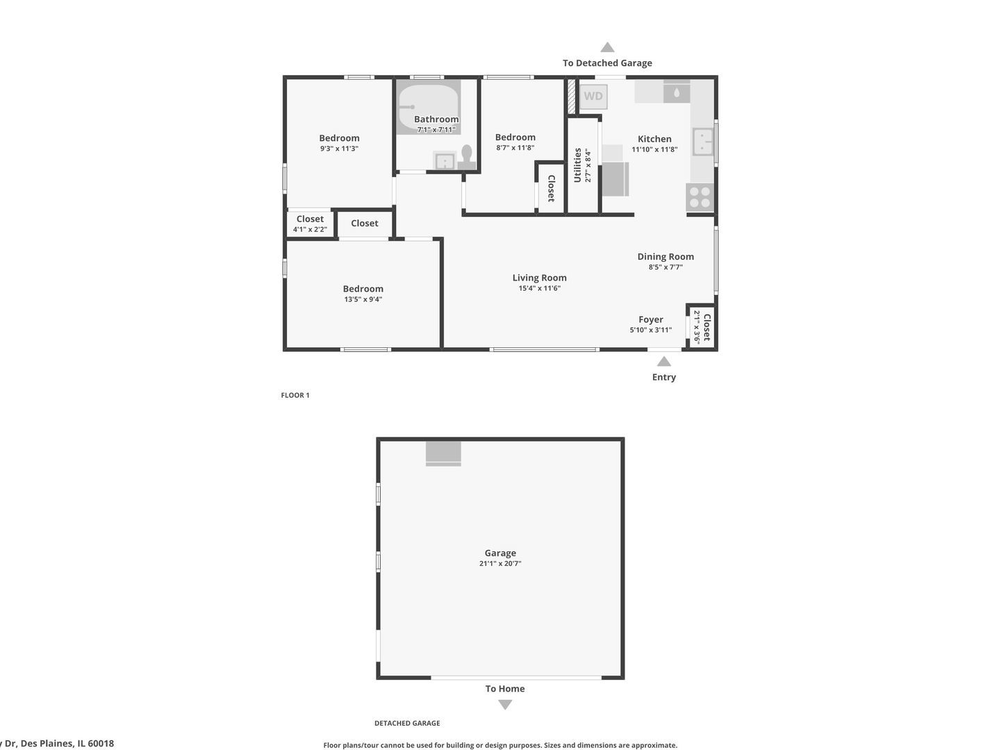 2124 Halsey Drive, Des Plaines, IL 60018