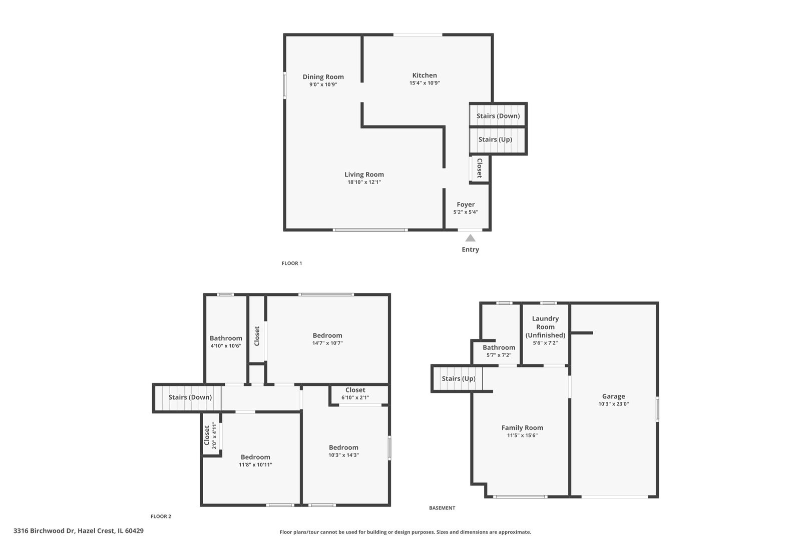 3316 Birchwood Drive, Hazel Crest, IL 60429