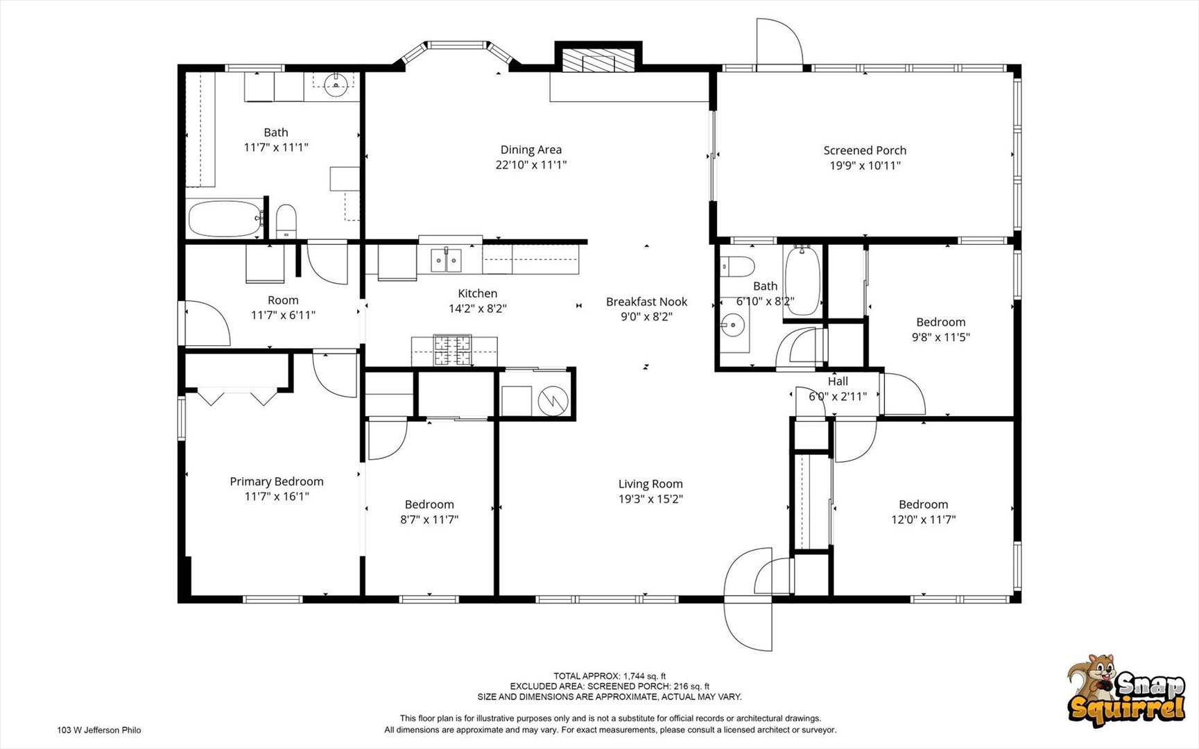 103 W Jefferson Street, Philo, IL 61864