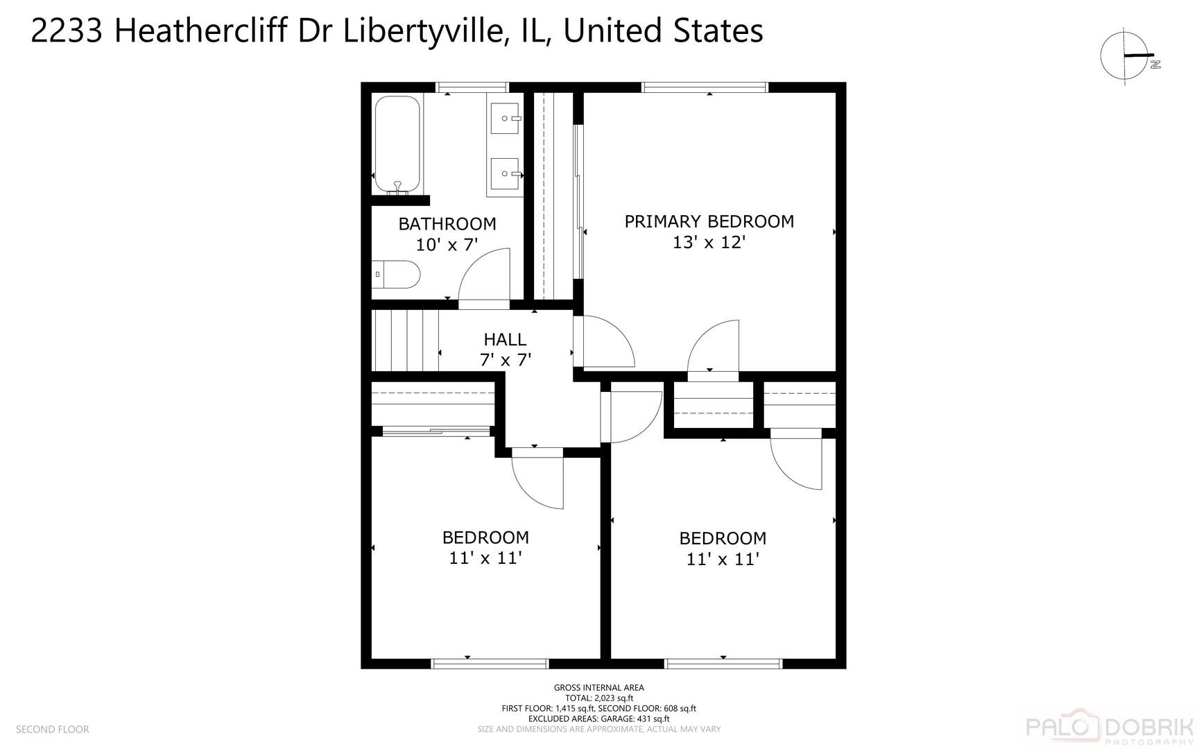 2233 Heathercliff Drive, Green Oaks, IL 60048