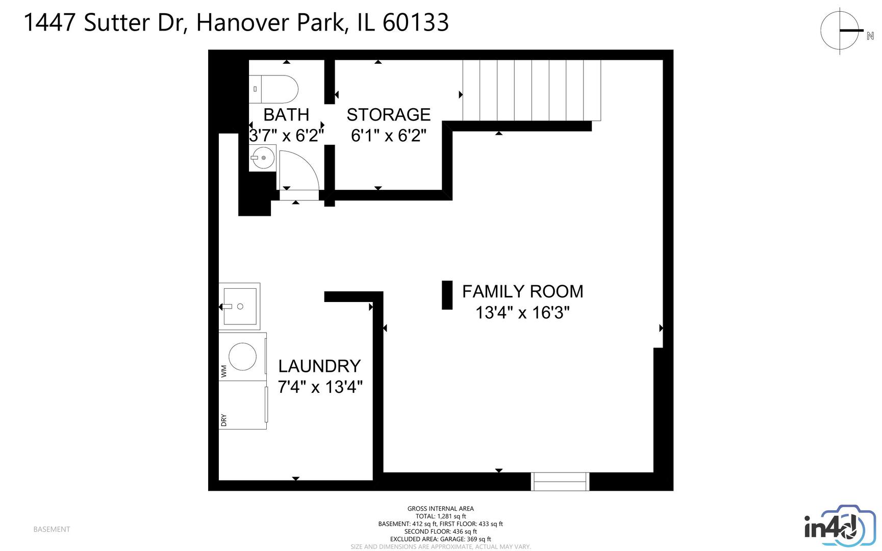 1447 SUTTER Drive, Hanover Park, IL 60133