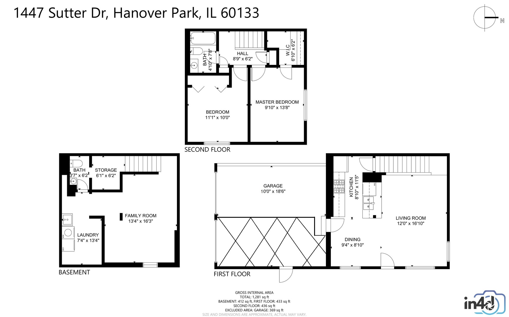 1447 SUTTER Drive, Hanover Park, IL 60133