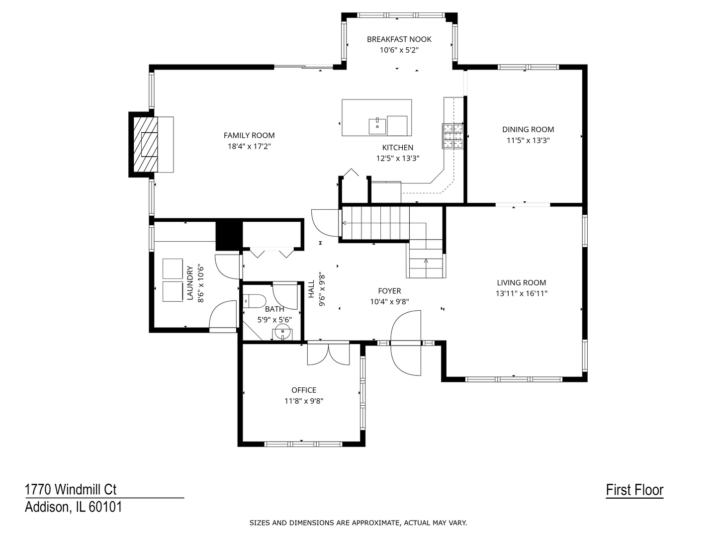 1770 W Windmill Court, Addison, IL 60101