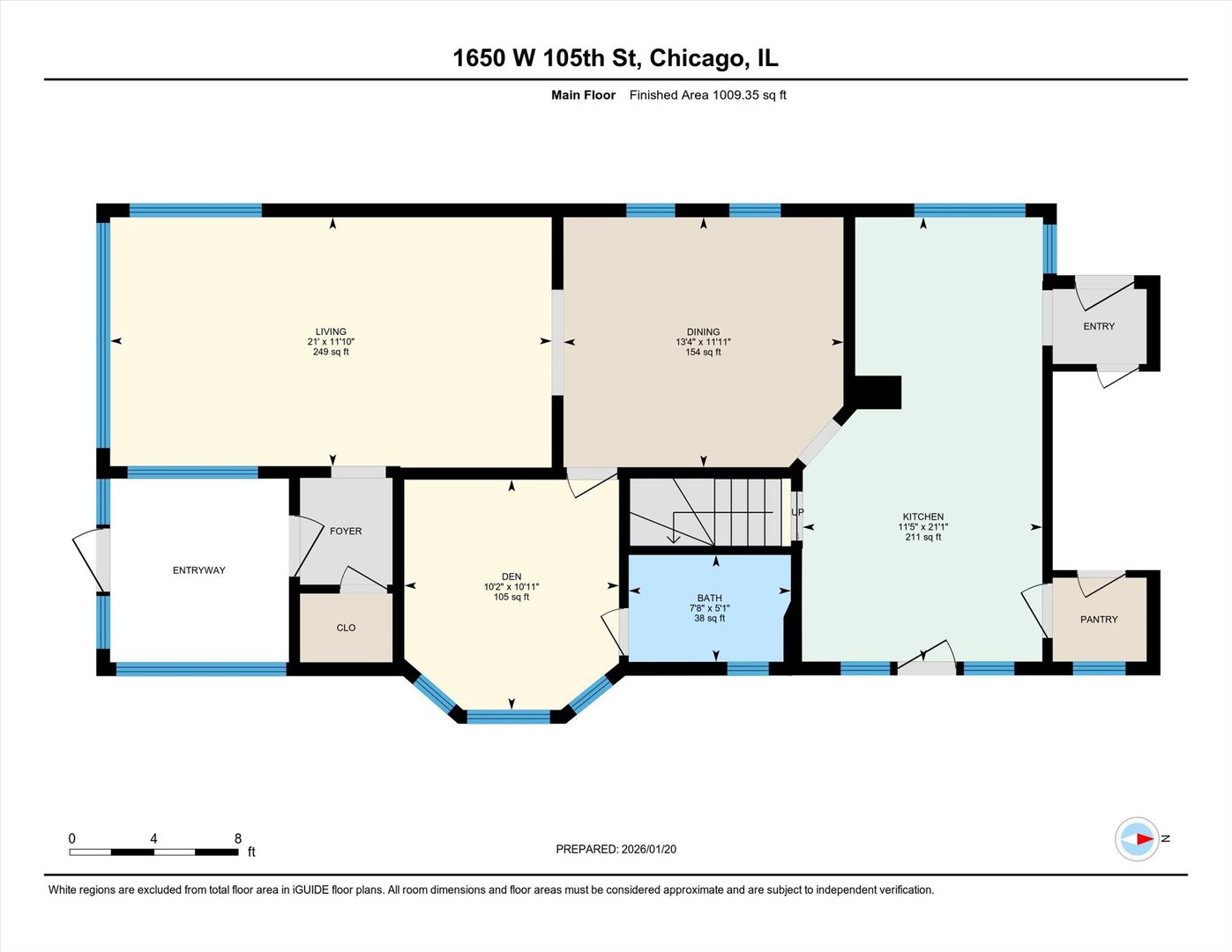 1650 W 105th Street, Chicago, IL 60643