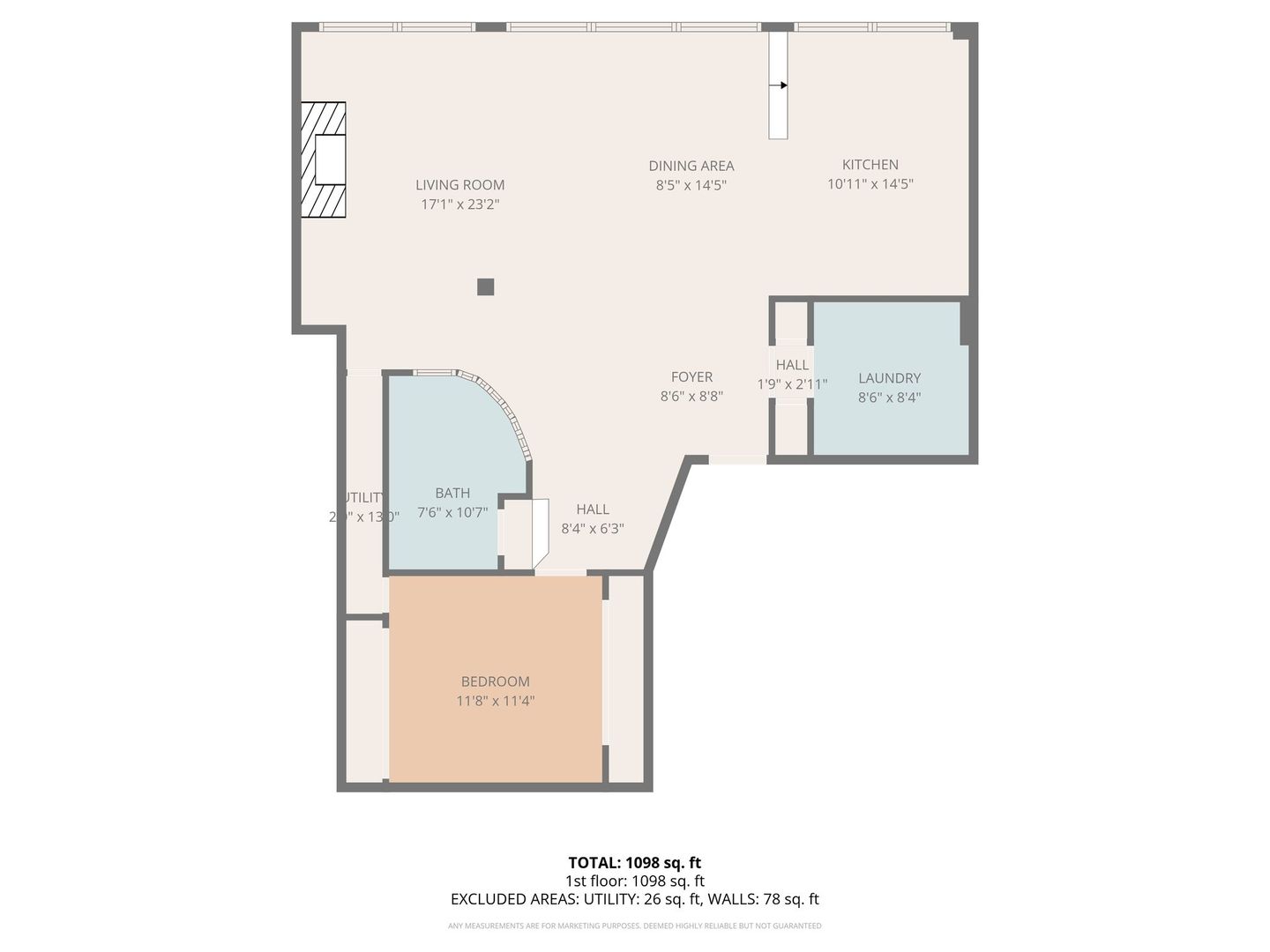 913 W Van Buren Street #4A, Chicago, IL 60607