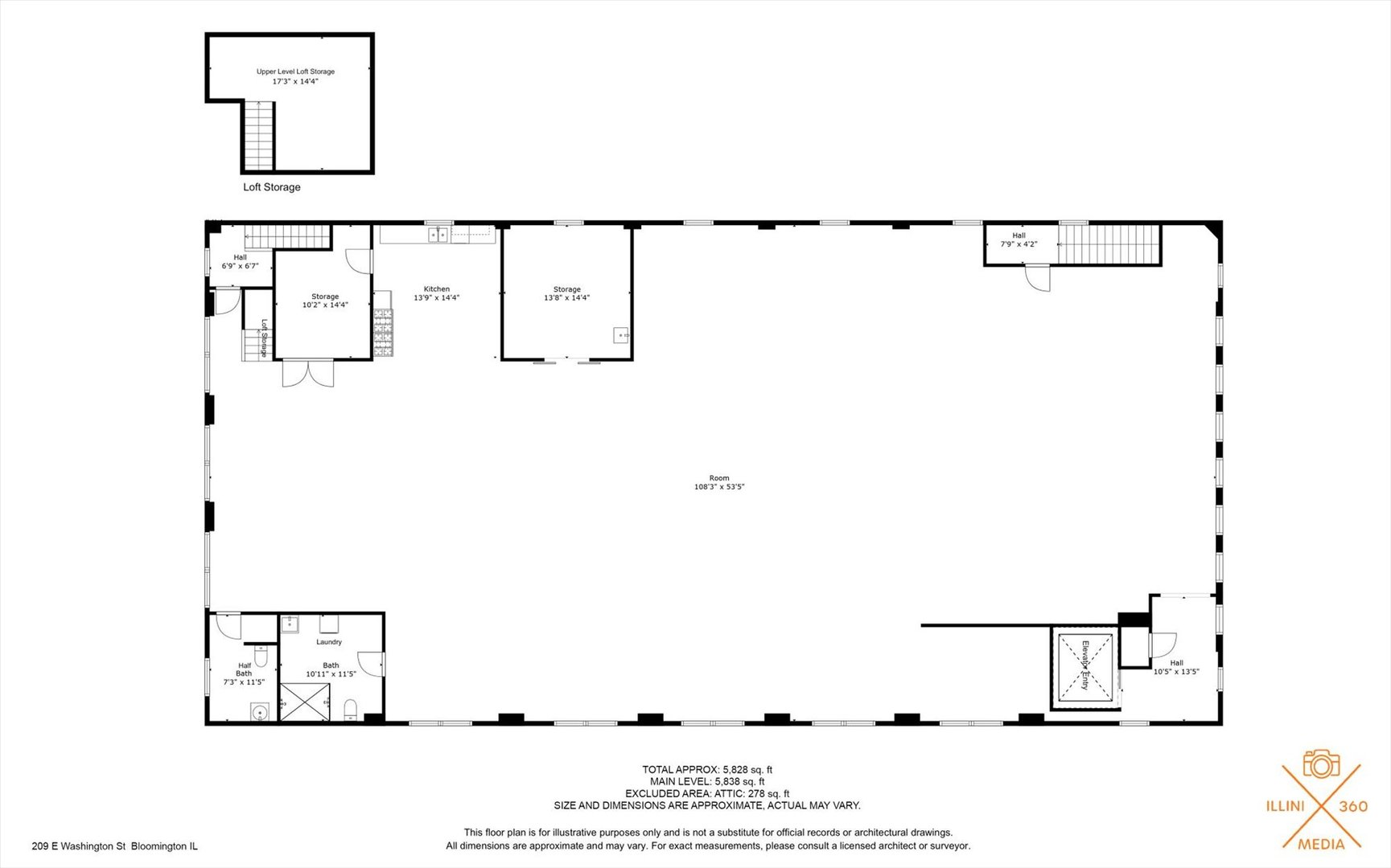 209 E Washington Street #5, Bloomington, IL 61701