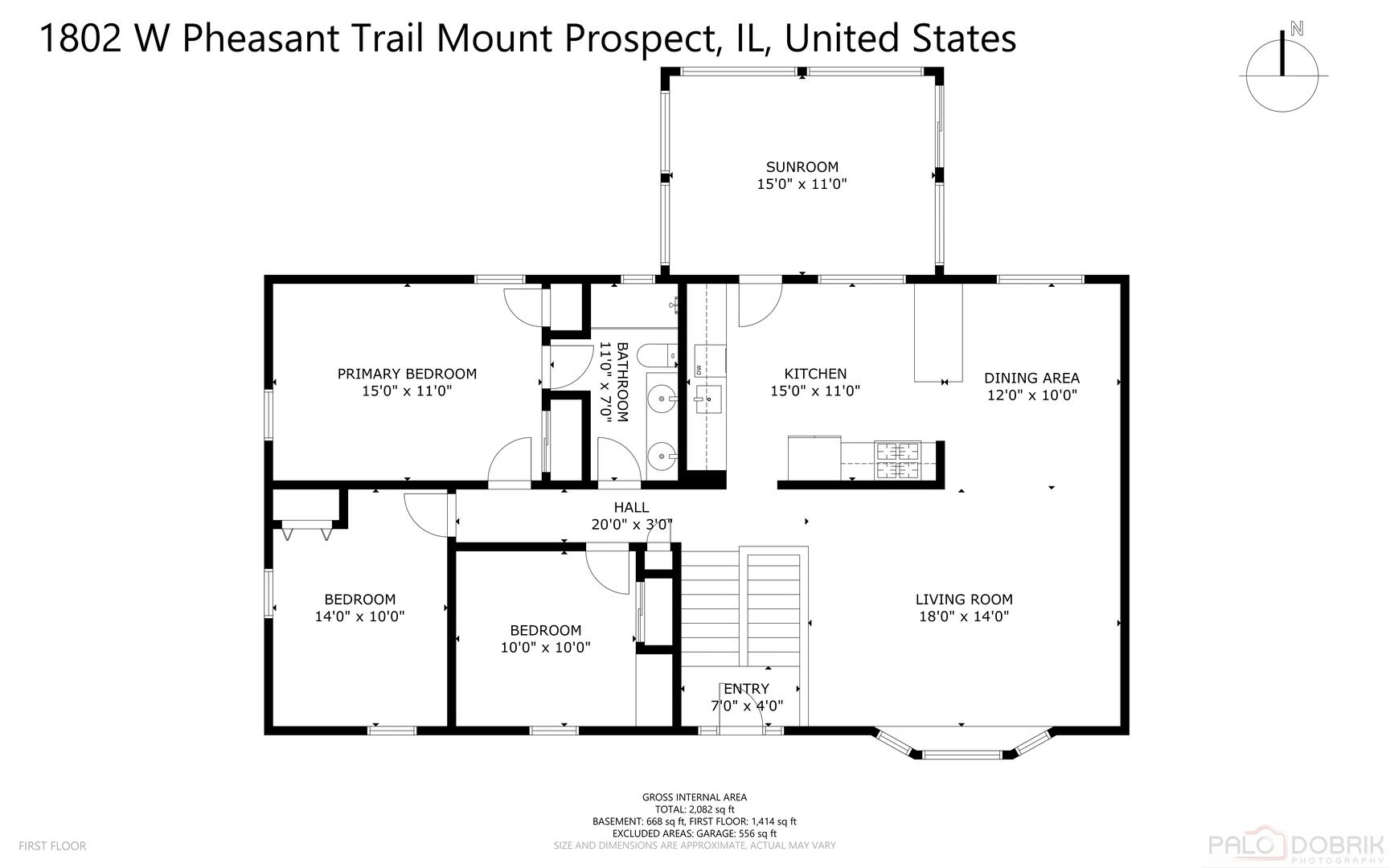 1802 W Pheasant Trail, Mount Prospect, IL 60056