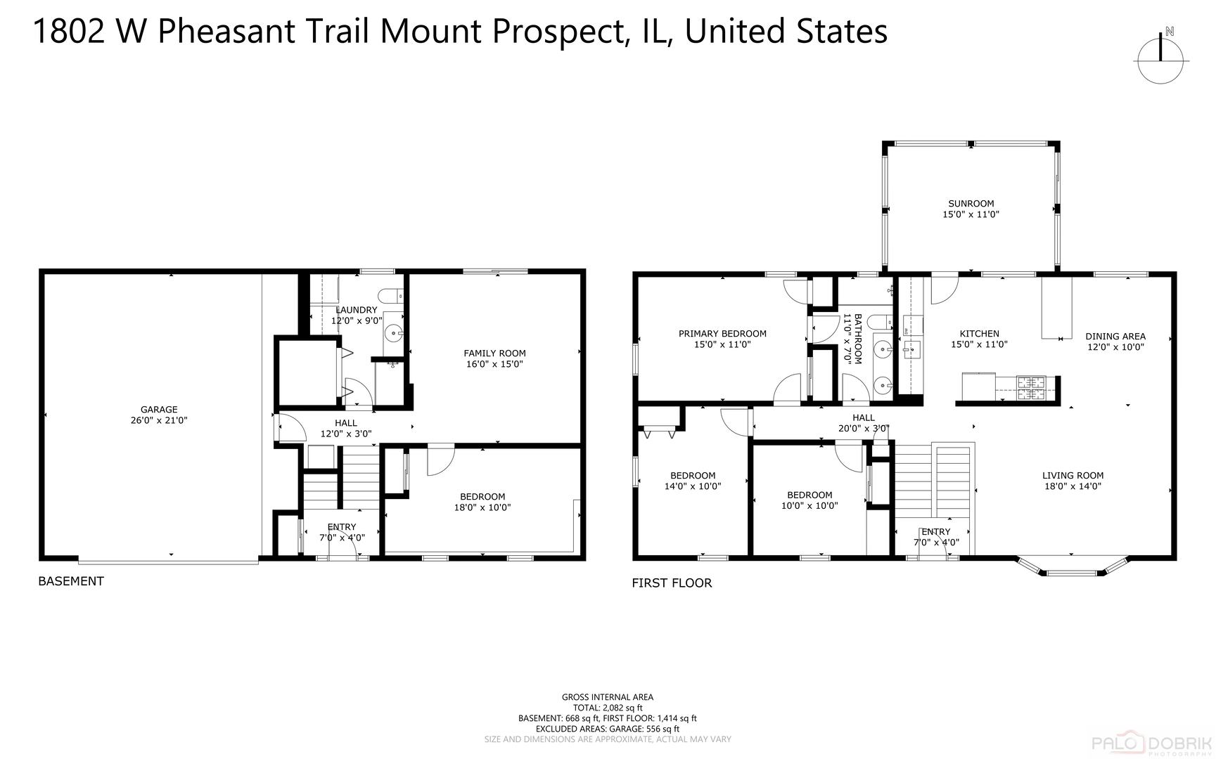 1802 W Pheasant Trail, Mount Prospect, IL 60056