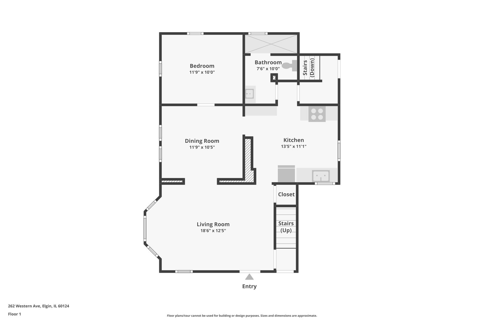 262 S WESTON Avenue, Elgin, IL 60123