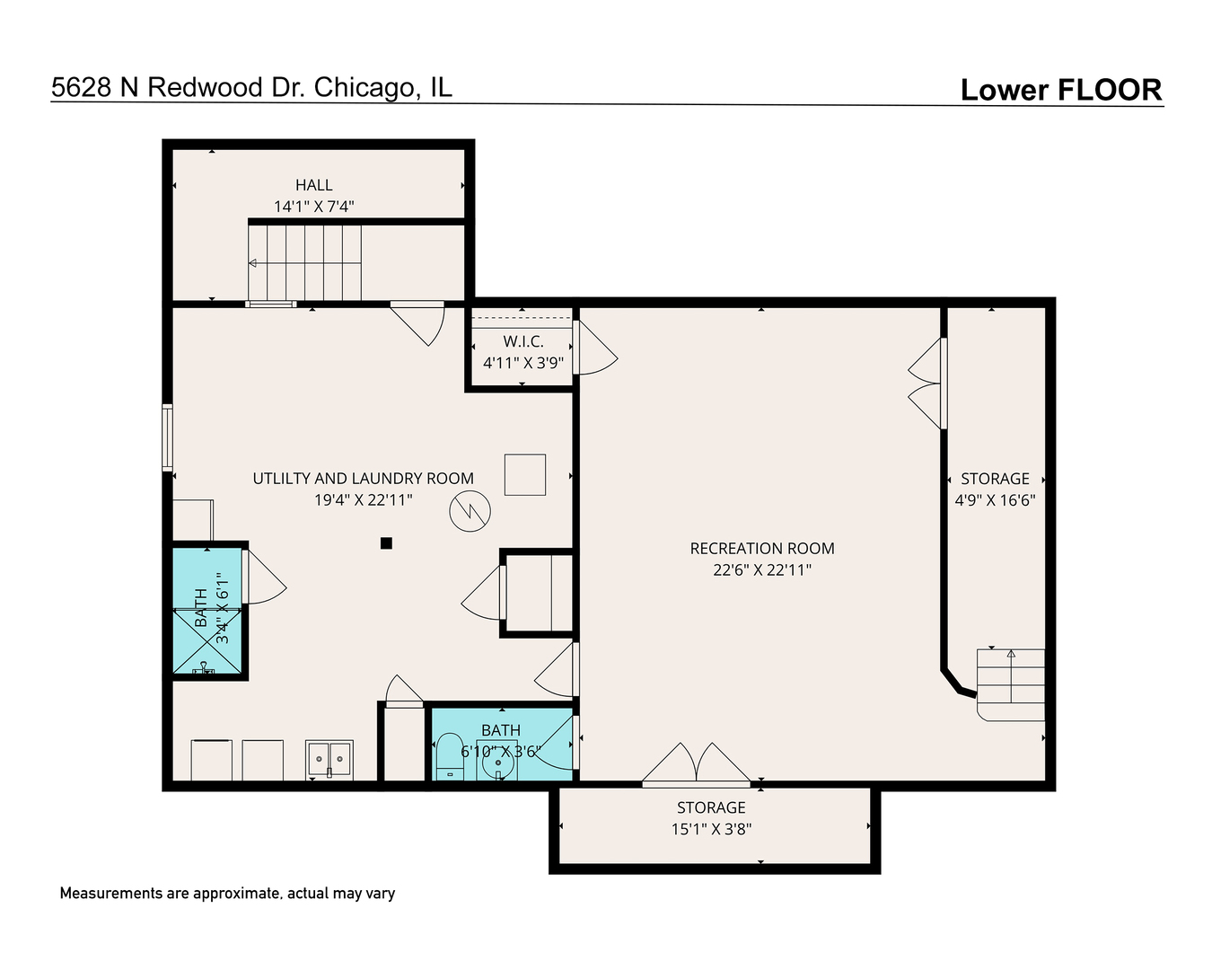 5628 N Redwood Drive, Norwood Park, IL 60631