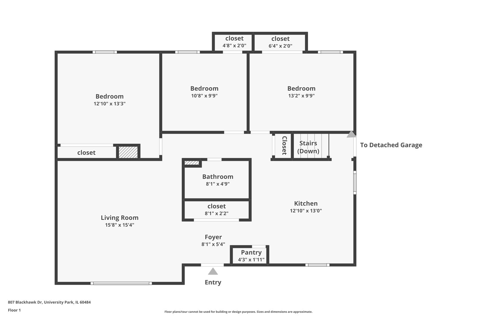 807 Blackhawk Drive, University Park, IL 60484