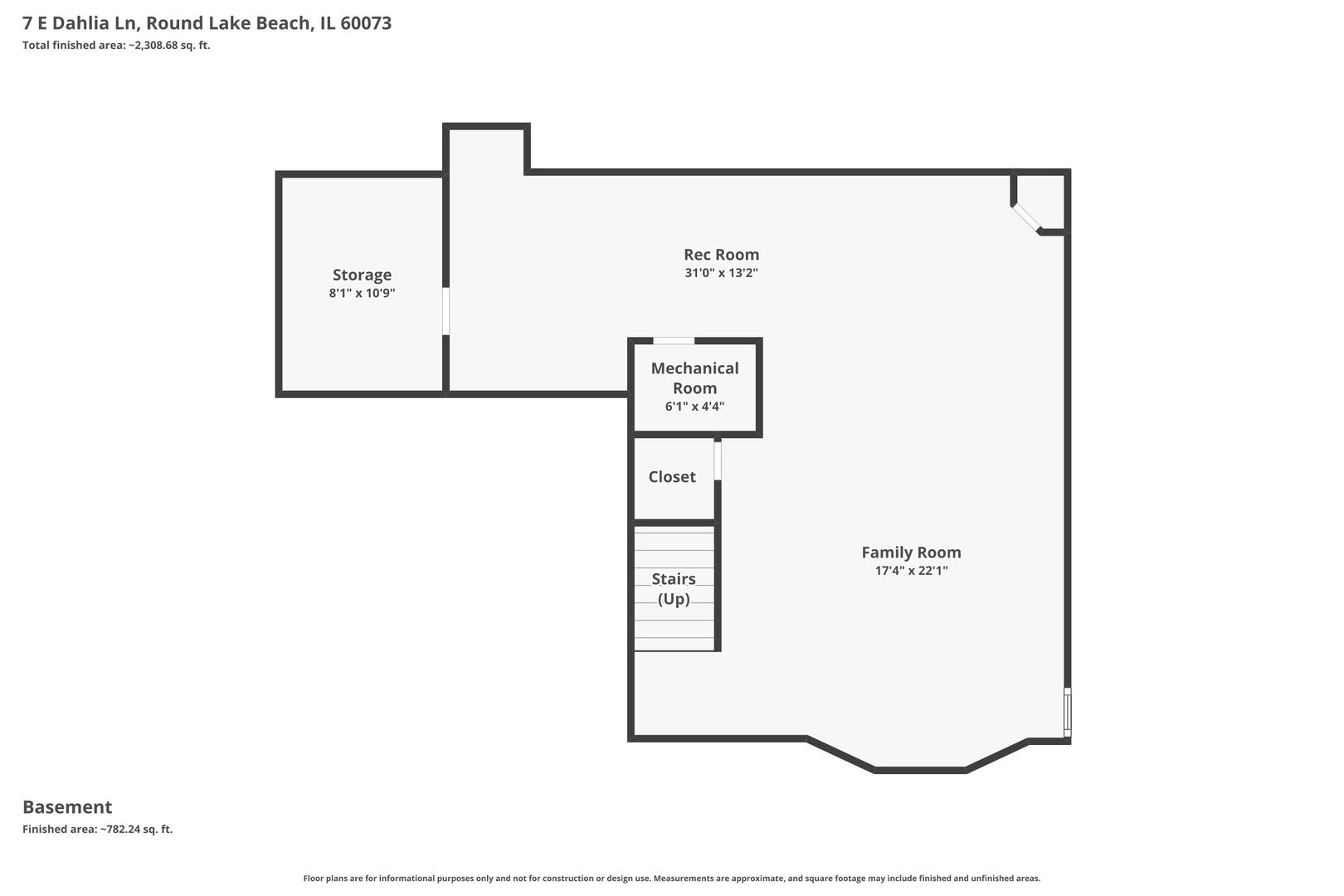 7 E Dahlia Lane, Round Lake Beach, IL 60073