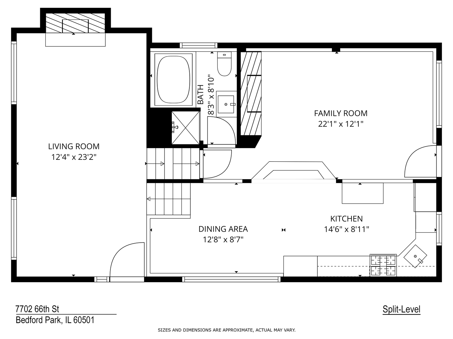 7702 W 66th Street, Bedford Park, IL 60501