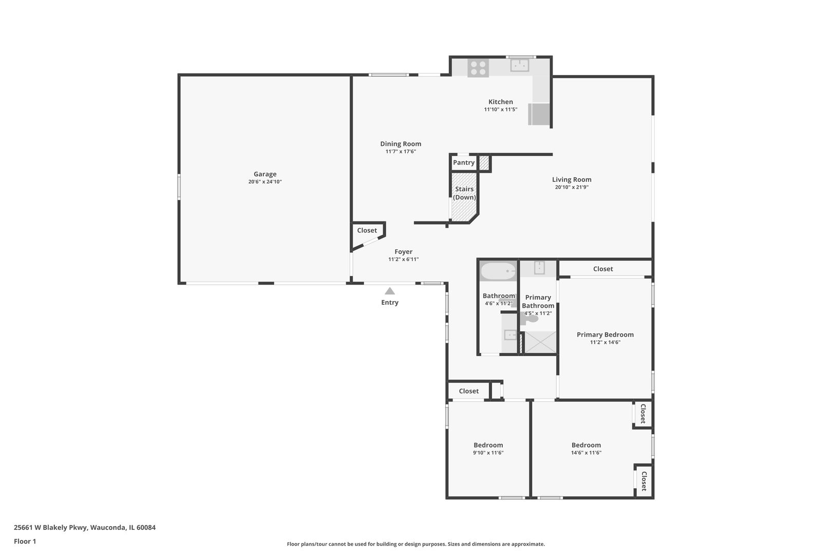 25661 W Blakely Parkway, Wauconda, IL 60084