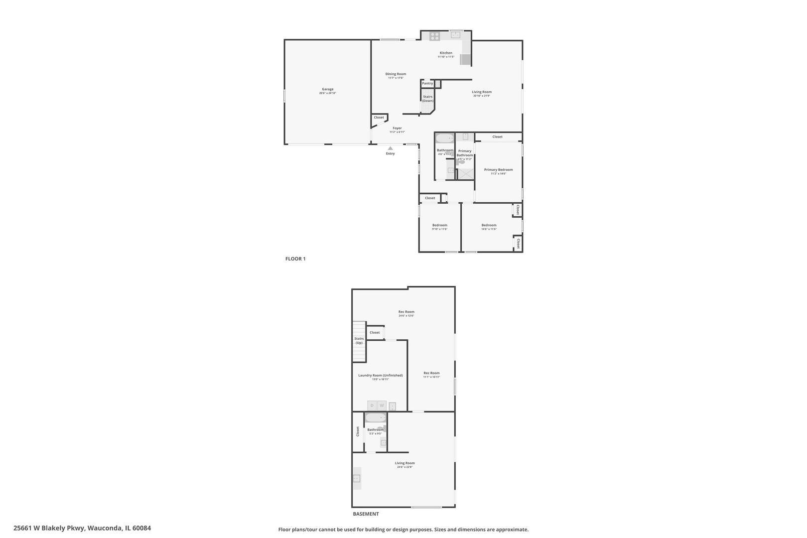 25661 W Blakely Parkway, Wauconda, IL 60084