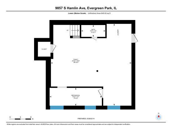 9857 S Hamlin Avenue, Evergreen Park, IL 60805