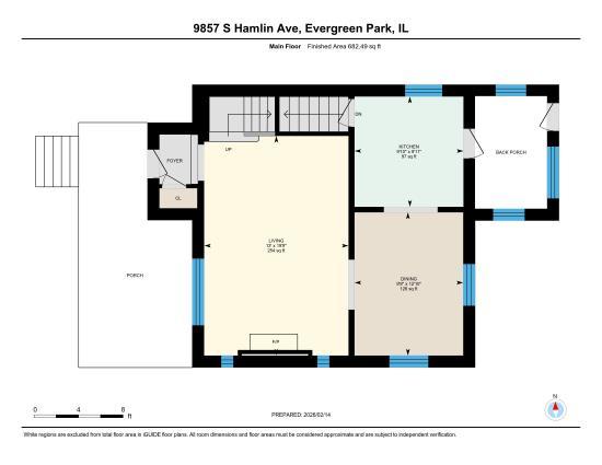 9857 S Hamlin Avenue, Evergreen Park, IL 60805