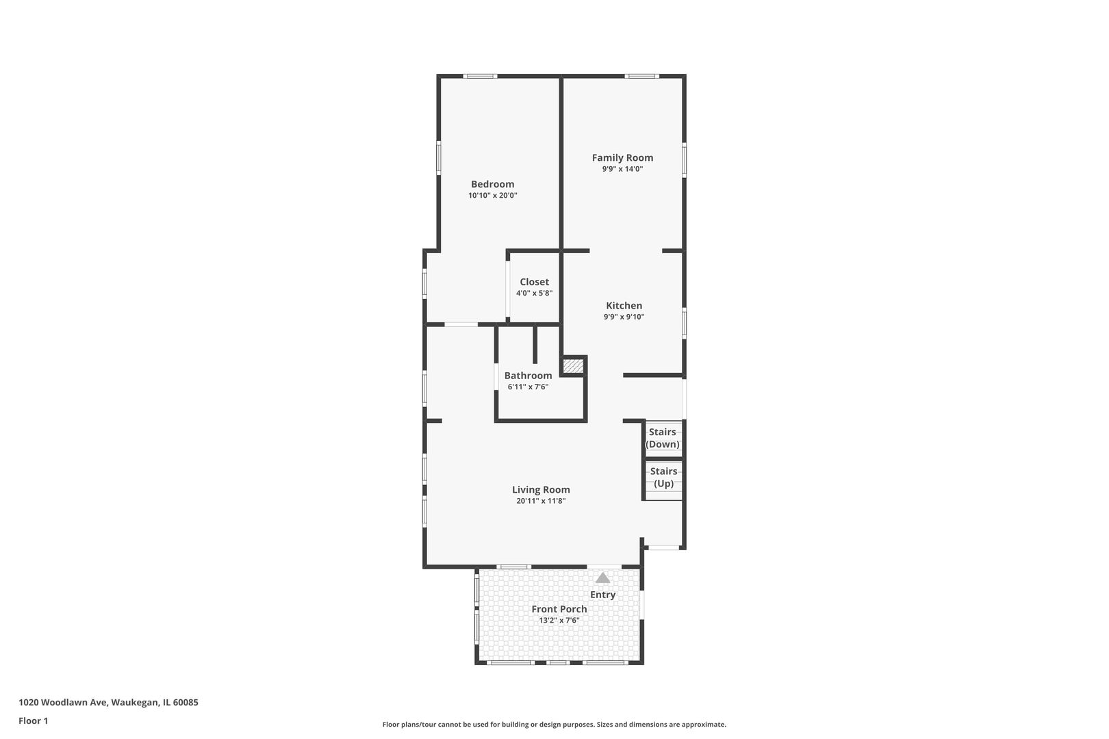 1020 Woodlawn Avenue, Waukegan, IL 60085