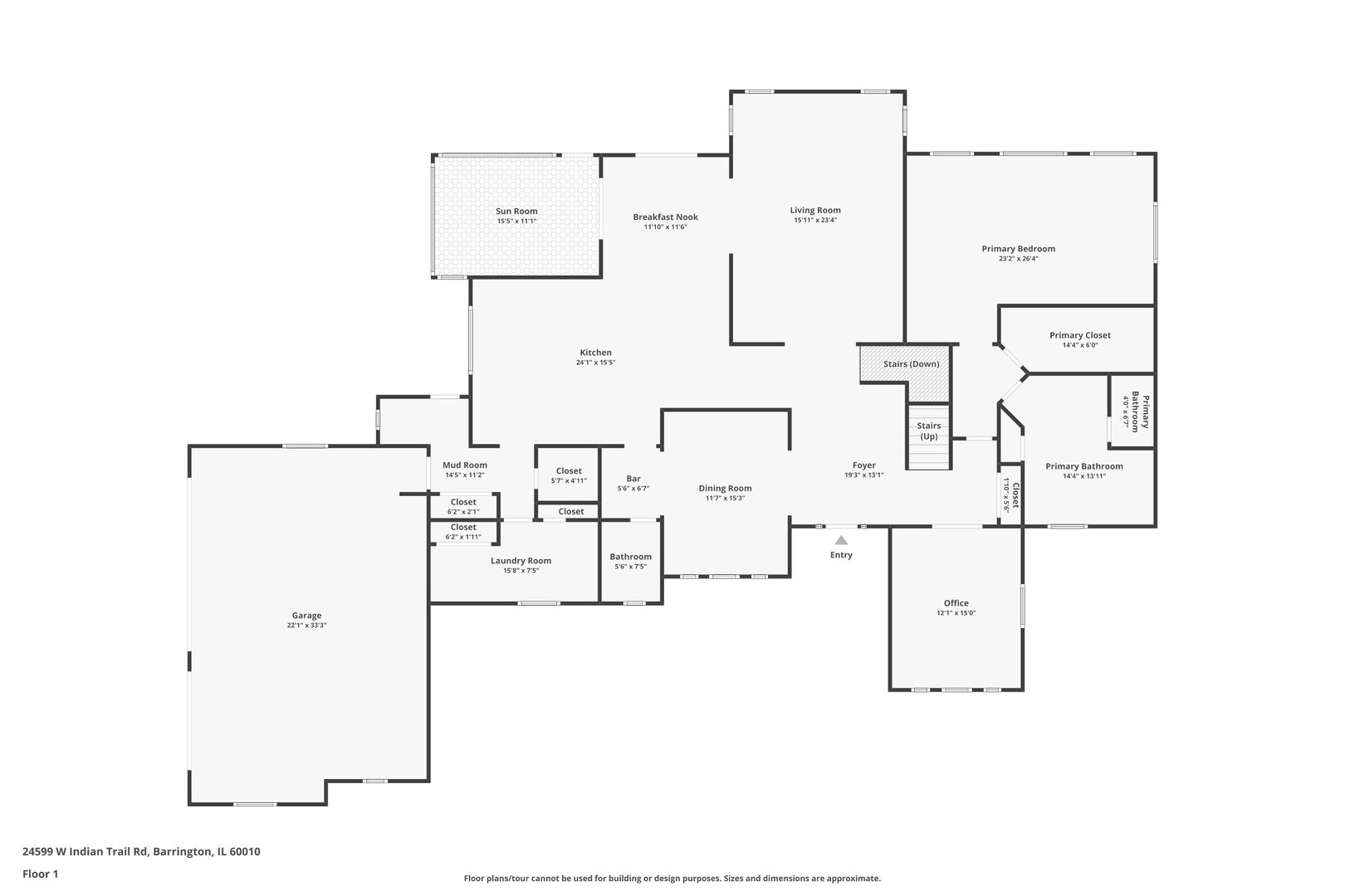 24599 W Indian Trail Road, Barrington, IL 60010