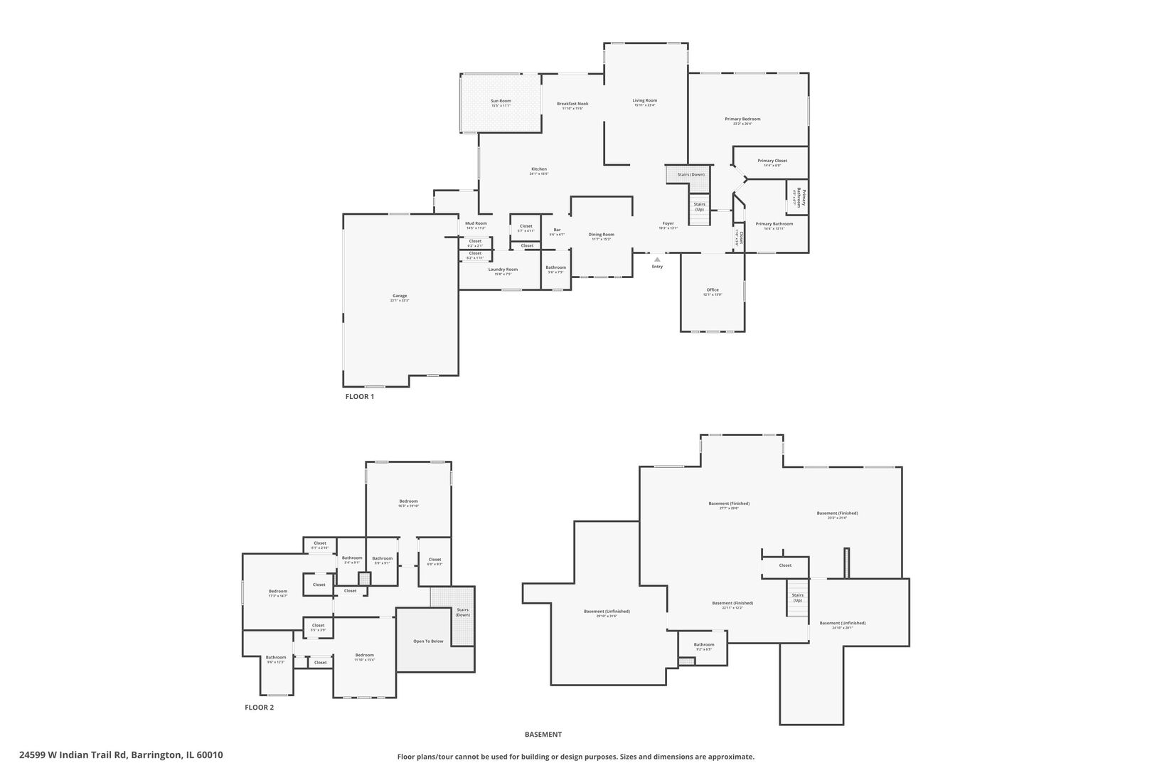 24599 W Indian Trail Road, Barrington, IL 60010