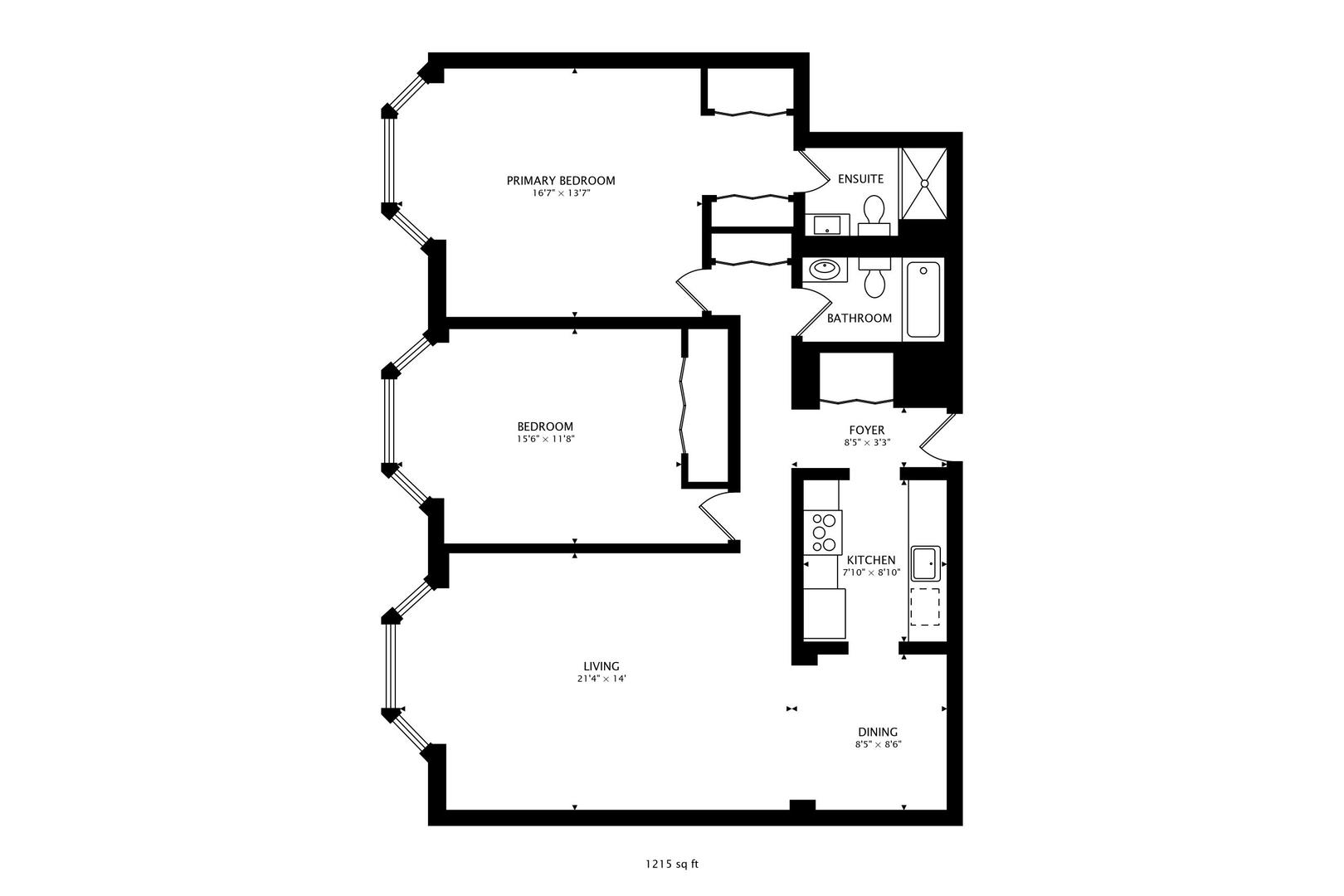 201 Thames Parkway #2K, Park Ridge, IL 60068