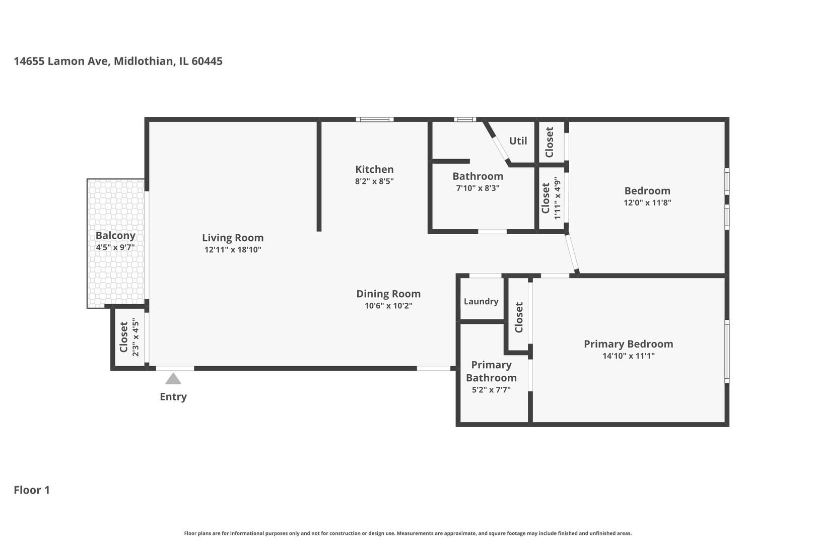 14655 Lamon Avenue #2N, Midlothian, IL 60445