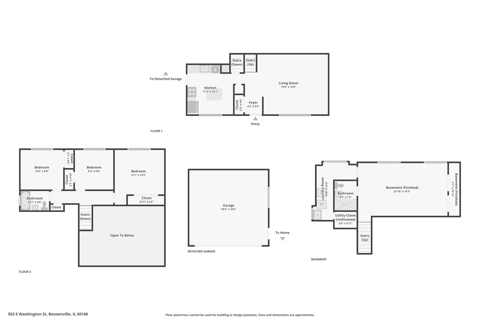 502 E Washington Street, Bensenville, IL 60106