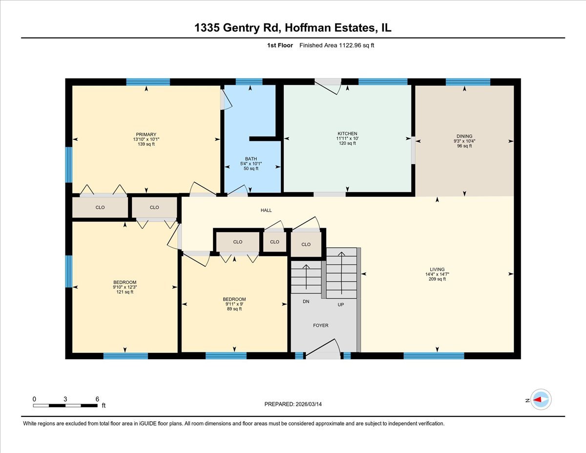 1335 Gentry Road, Hoffman Estates, IL 60169