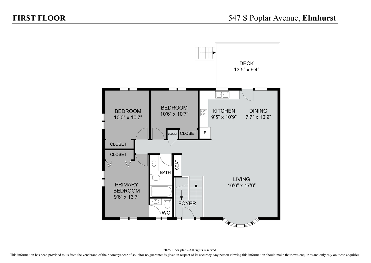 547 S Poplar Avenue, Elmhurst, IL 60126