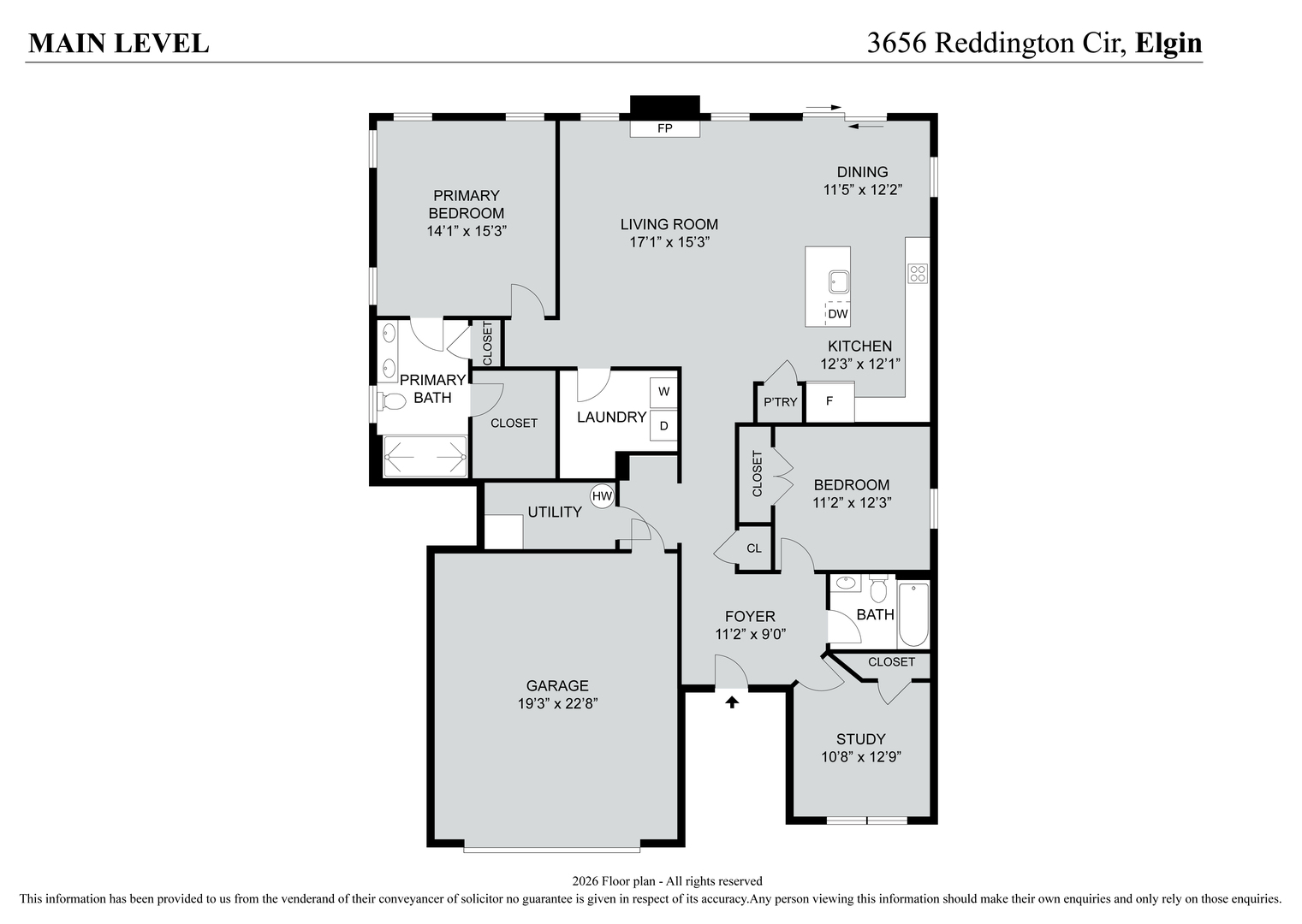 3656 Reddington Circle, Elgin, IL 60124