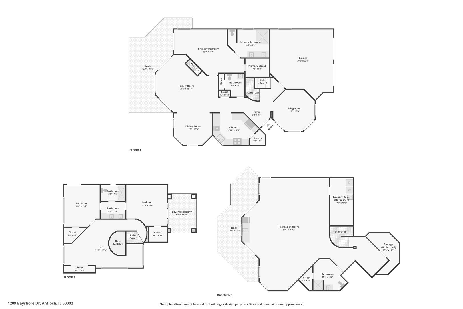 1209 Bayshore Drive, Antioch, IL 60002