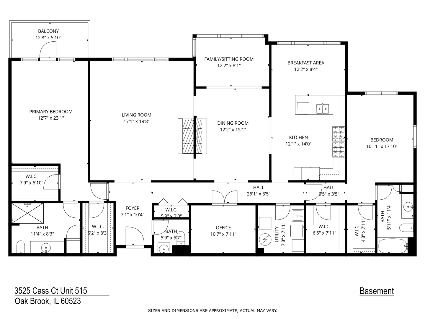 3525 S Cass Court #515, Oak Brook, IL 60523