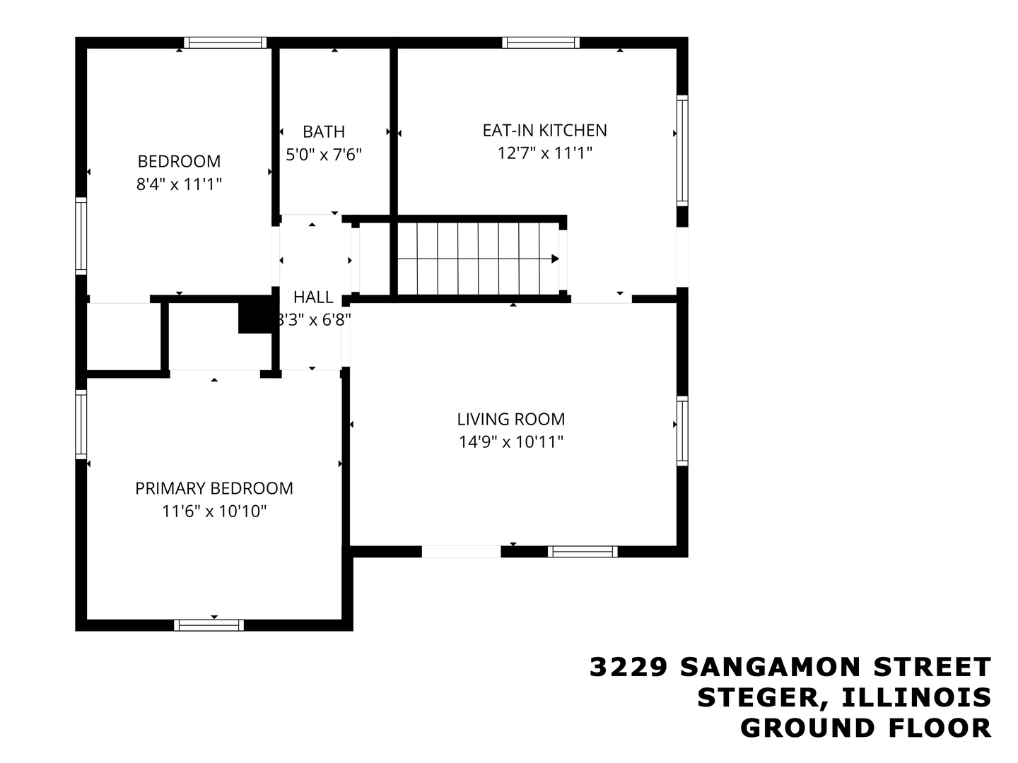 3229 Sangamon Street, Steger, IL 60475